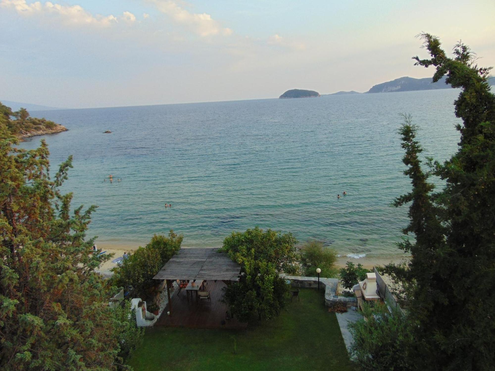 Ferienwohnung Crystal Bay PalaiónTsiflíkion Exterior foto