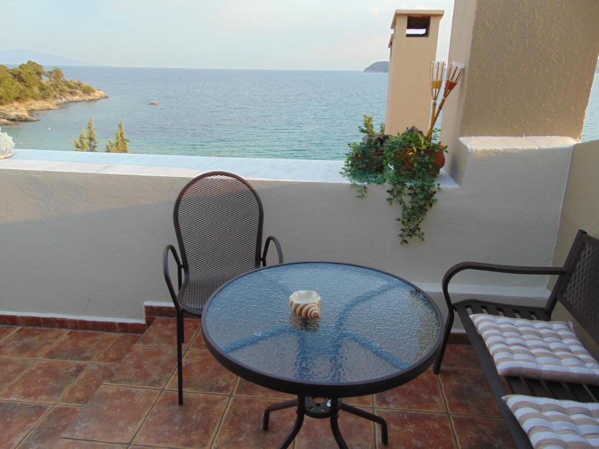 Ferienwohnung Crystal Bay PalaiónTsiflíkion Exterior foto