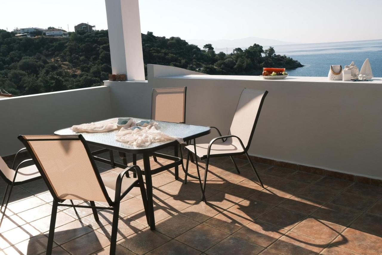 Ferienwohnung Crystal Bay PalaiónTsiflíkion Exterior foto