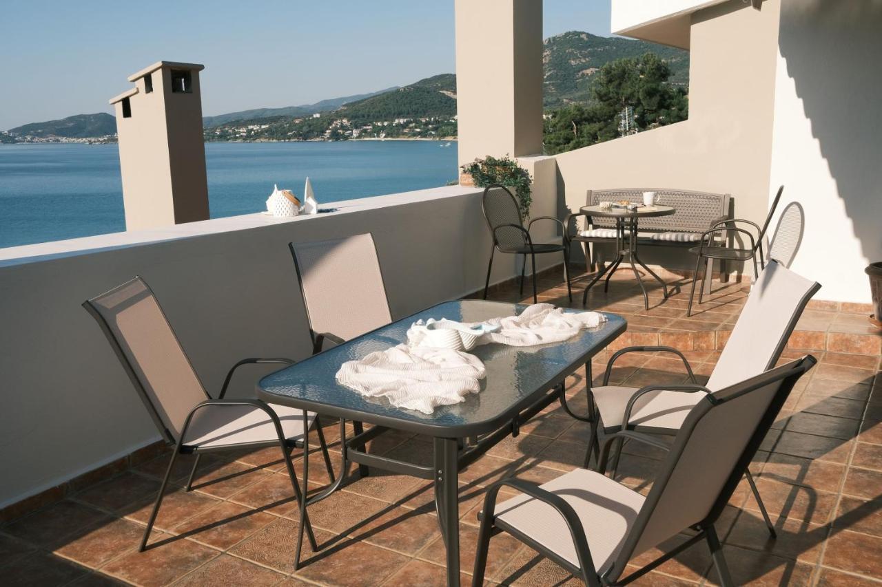 Ferienwohnung Crystal Bay PalaiónTsiflíkion Exterior foto